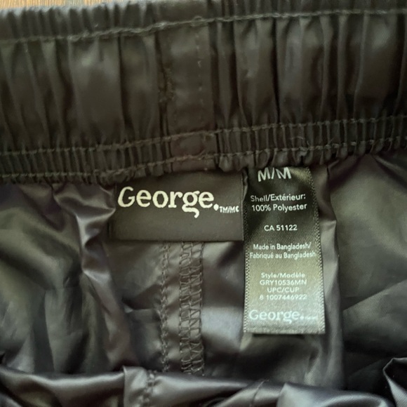 Cinched high waisted lightweight polyester track pant - Picture 4 of 4